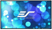 Elite Screens AR92H2-A1080P4K - 92 Inches Edge Free Cine Acoustic Pro 1080P Full HD Fixed Transparent Perforated Frame Home Theatre Projection Screen ELITE SCREEN